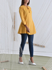 Mustard Yellow Cotton Top