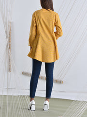 Mustard Yellow Cotton Top