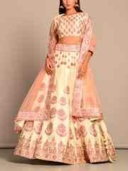 Lehenga, Lehenga set, Lehengas, Printed, Pearl brush, Traditional, Traditional wear, Traditional outfit, Light weight