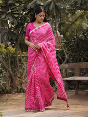 Saree , kota doria , Summer , Leheriya , kota silk , gota patti