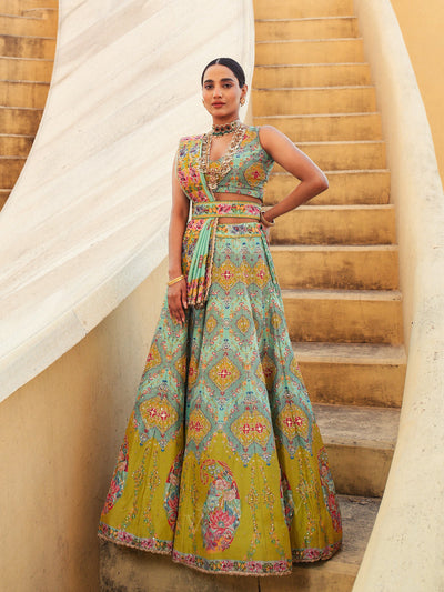 Silk Lehenga