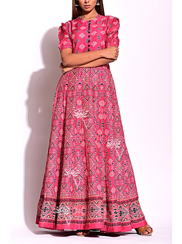 Vasansi Classic Ikat Gown